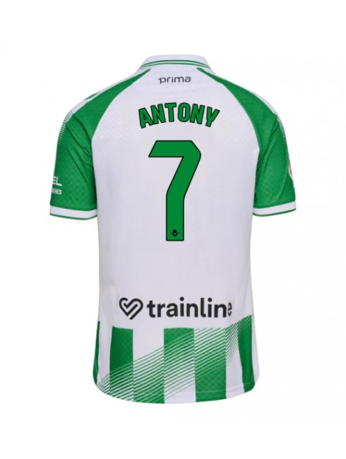 Real Betis Antony #7 Replika Hemmakläder 2026-27 Kortärmad Real Betis Antony #7 Replika Hemmakläder 2026-27 Kortärmad
